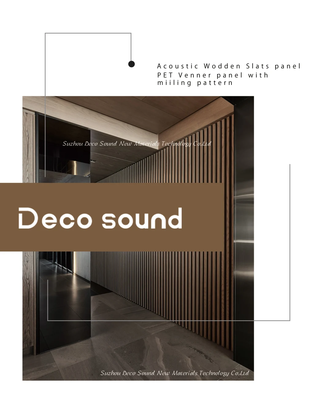 FSC Decorative Wooden Slats Acoustic Panels