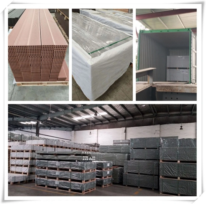 Solid Skinning Plastic Wood Composite Decking Outdoor WPC Decking PVC Foam Board Building Material Wall Panel